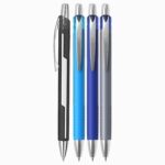 Butterflow Clic Ball pen Blue 10 pcs