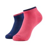 Jockeyyy 7491 Women's Compact Cotton Stretch Solid Low Show Modern Socks (Pack of 2)